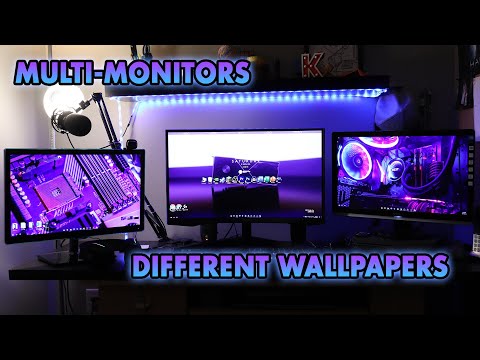 How to Set Different Wallpapers for Multiple Monitors in Windows 10/11