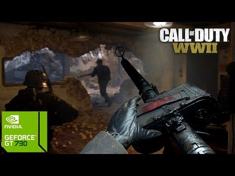 Call Of Duty WW2 On GT730 2gb DDR5