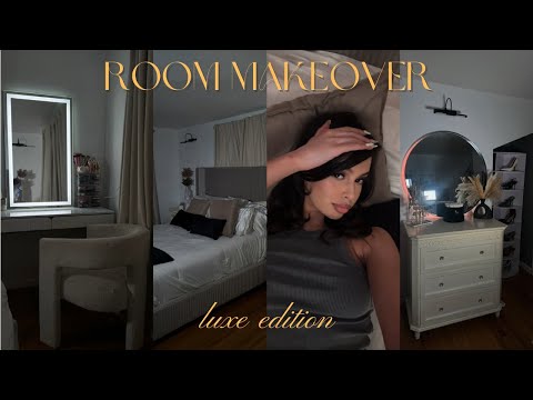 luxe room makeover | soft clean and classy ❦