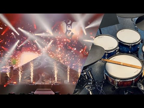 Aimer「SPARK AGAIN」 from "night world" Live Drum Cover (with lyrics)