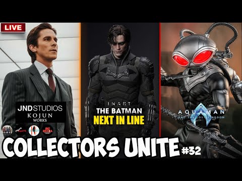 Collectors Unite #32 Hot Toys Black Manta | Inart Batman Releasing soon | JND 1/6 Bruce Wayne