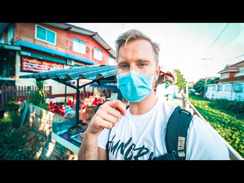 No Foreigners Here / Hidden Neighborhood in Bangkok Thailand / Walking Tour 2021