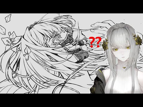 MATCHING CECILE ART TO OST (Drawing/Chatting Stream #5) | theCecile