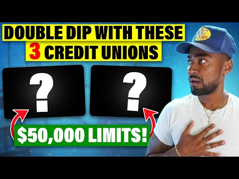 3 Credit Unions That Allow You to DOUBLE Dip With Credit Cards