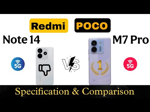 Redmi Note 14 5G vs Poco M7 Pro 5G Full Specification Comparison | Don't Buy This Phone