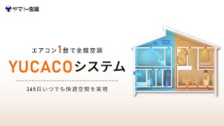 【ヤマト住建】エアコン１台で全館空調「YUCACOシステム」をご紹介