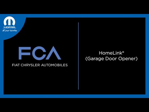 HomeLink® | How To | 2025 Chrysler, Dodge, Jeep & Ram Vehicles