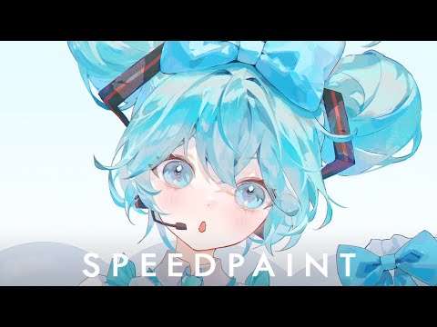 【シナモンミク】CinnaMiku  //  Photoshop SpeedPaint