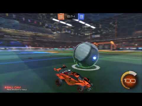 Rocket League with my friends