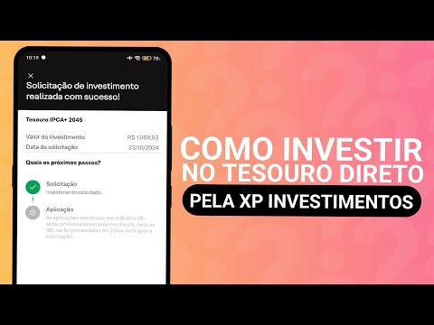 COMO INVESTIR NO TESOURO DIRETO PELA XP