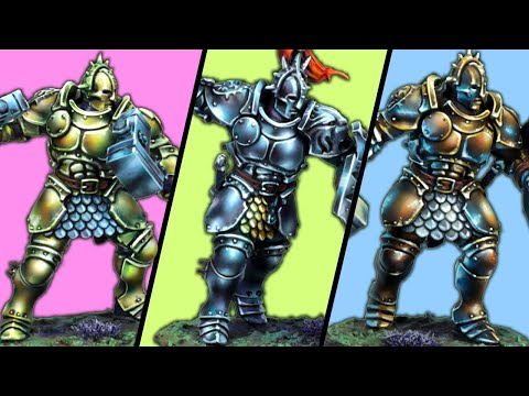 Quick Non Metallic Metal Recipes for Army & Speed Painting