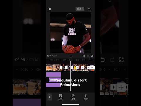 My Capcut edit Pendulum & Distort animation | #capcut #capcutedits #viral  #recommended  #viralshort