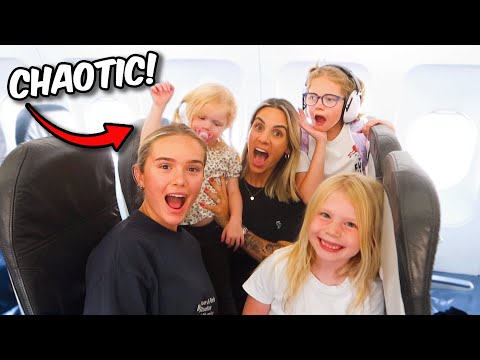 Family Flying with 4 Girls!