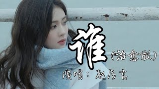 赵乃吉 - 谁 （治愈版）『你的绝情让我受罪，面对你的背叛 无力挽回，告别你的无情 我的无悔。』『动态歌词MV』