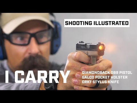 I Carry Diamondback DB9 Pistol in a Galco Holster