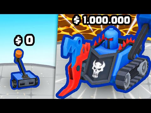 $1 Battle Bot vs $1,000,000 Battle Bot