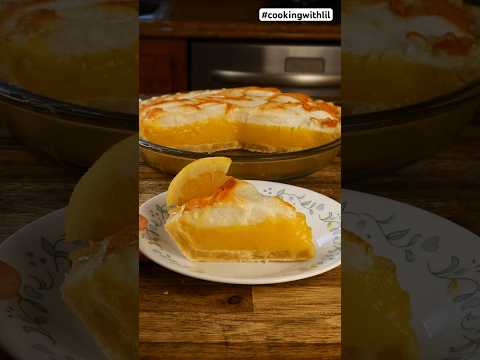 ASMR Lemon Meringue Pie #shorts