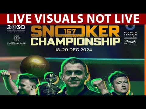 2024 Riyadh Season Snooker Championship LIVE Score UPDATE Semi Final & Final Matches Dec 20 2024