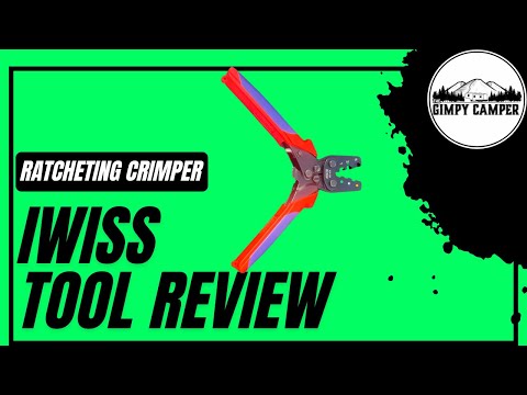 Iwiss Ratcheting Crimper Review #iwiss #icrimp #iwisstools