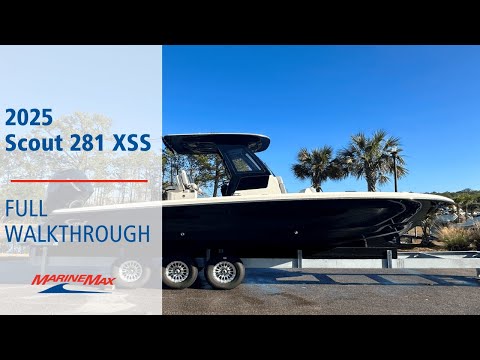 2025 Scout 281 XSS |  Available at MarineMax Charleston