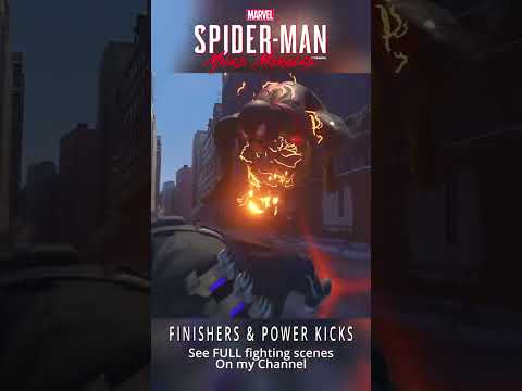 Spider-Man Miles Morales - Finishers