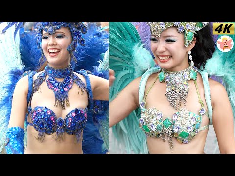 【4K】最強美人姉妹  湖北サンバ 2024 #5 Samba in Japan　2024