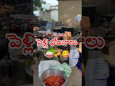 Pelli Bhojanam I పెళ్లి ముందు రోజు భోజనాలు I Rayalaseema Wedding Food I Tasty Vindu #shorts #wedding