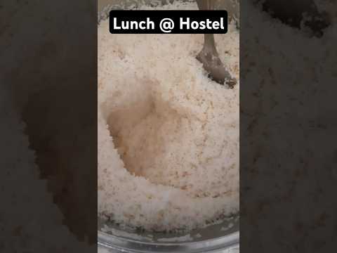 Lunch at Hostel #hostellife #lunch #recipe #hosteller #trendingshorts #trending #trendingreels