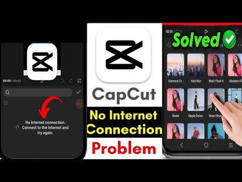 How To Fix Capcut Templates No Internet Problem.।Best Method To Fix Capcut Templates Problem 2024