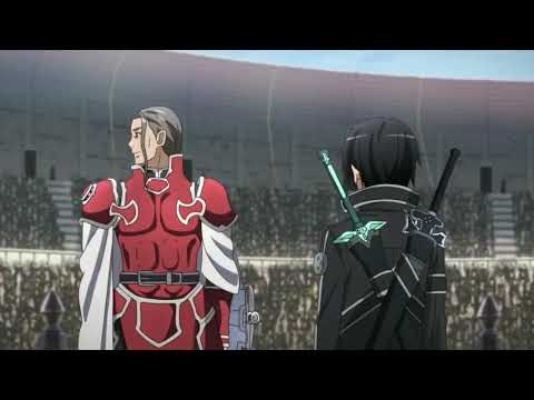 Kirito vs Heathcliff dub