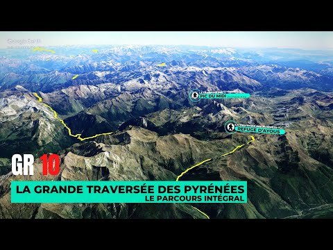 Parcours / étapes / refuges | GR10, la traversée des Pyrénées de Hendaye à Banyuls intégral