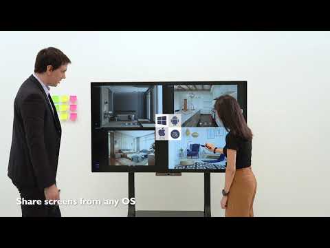 BenQ DuoBoard IFP Demo – Wireless Casting