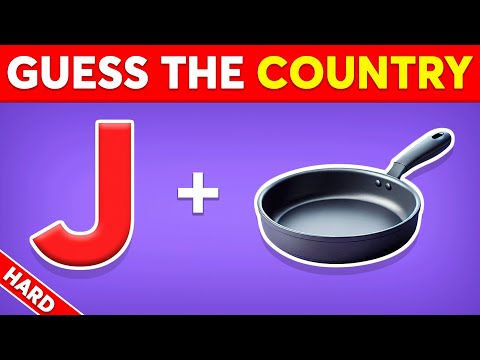 🚩 Guess the COUNTRY by Emoji? 🌎 Emoji Quiz