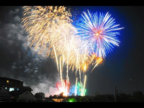 第43回大和の夏まつりフィナーレ打ち上げ花火(ダイジェスト版)　大和郡山市　4th Aug 2018