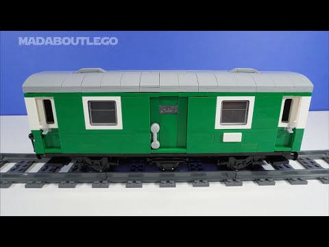 MOC-81651 Modeled Reko Locomotive Compartment For Lego