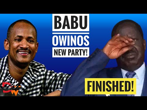 RAILA PANICS AS BABU OWINO LAUNCHES NEW PARTY!!