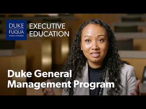 Duke General Management Program