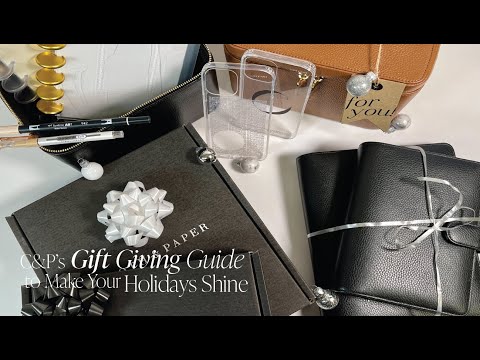 C&P's Gift Giving Guide to Make Your Holidays Shine | Cloth & Paper