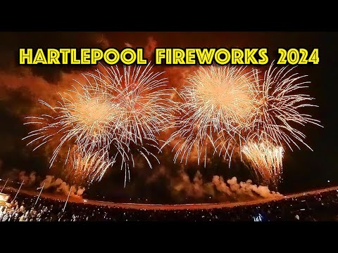 HARTLEPOOL : SEATON CAREW FIREWORK DISPLAY 2024 IN FULL