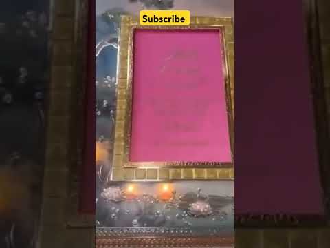 Anant Ambani Wedding Card | Anant Ambani Wedding | #anantambani #weddingcards