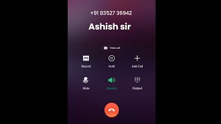 Ashish Sir Call Record 😊 | Ashish Sir 👨‍🏫 | Ashish Sar Prank