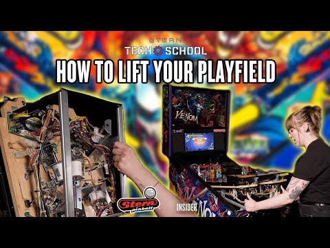 Stern Tech School: How To Lift Your Playfield