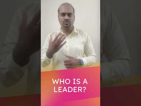 Who is a Leader? #motivation #coaching #summershorts #shortvideo