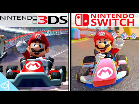 Mario Kart - Switch vs. 3DS | Side by Side