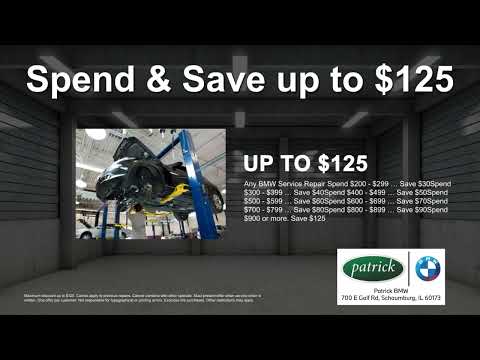 Spend and Save with BMW service | Schaumburg IL | Patrick BMW