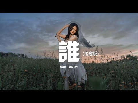 趙乃吉 - 誰 (治愈版)『面對你的背叛 無力輓回，告別你的無情 我的無悔。』【動態歌詞MV】