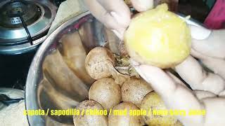 #Sapota juice#sapota milkshake#sapodilla juice#chikoo juice#chikoo milkshake