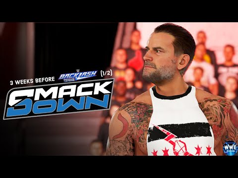 WWE 2k24 FRIDAY NIGHT SMACKDOWN; 3 WEEKS BEFORE BACKLASH (1/2)