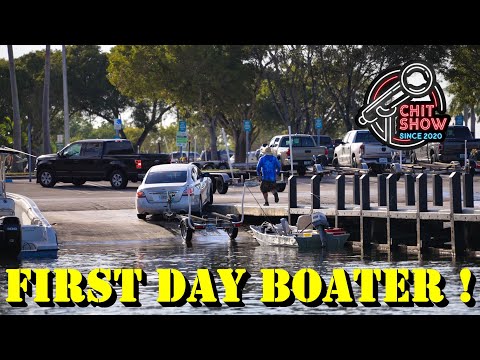 First Time Boater Vs Boat Ramp ! (Chit Show )