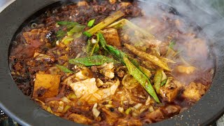 The supreme recipe [Sichuan Mapo Tofu] arrived at by a man who had been struggling for 10 years.